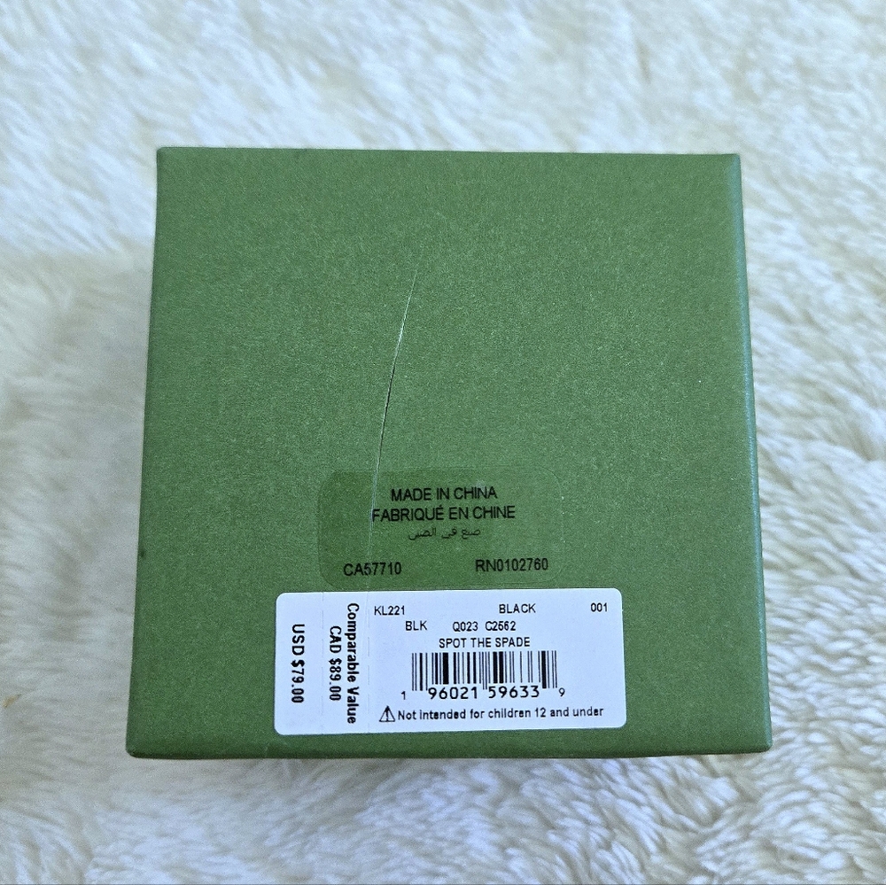 Kate Spade♠️ "Spot The Spade" Double✌️ Pendant Necklace - NIB - Picture 15 of 16